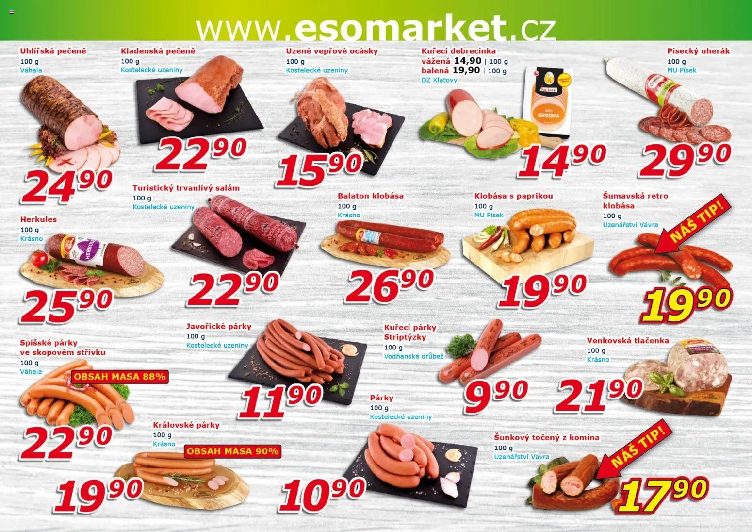 Eso market leták od 16.09.2026 Eso market leták