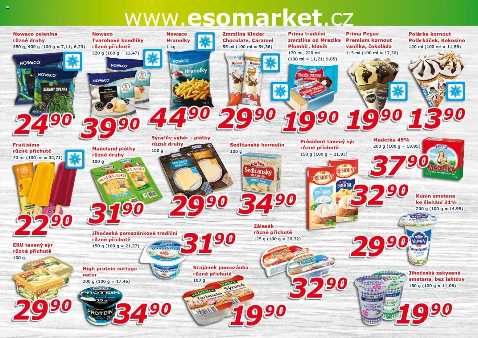 Eso market leták od 16.09.2026 Eso market leták