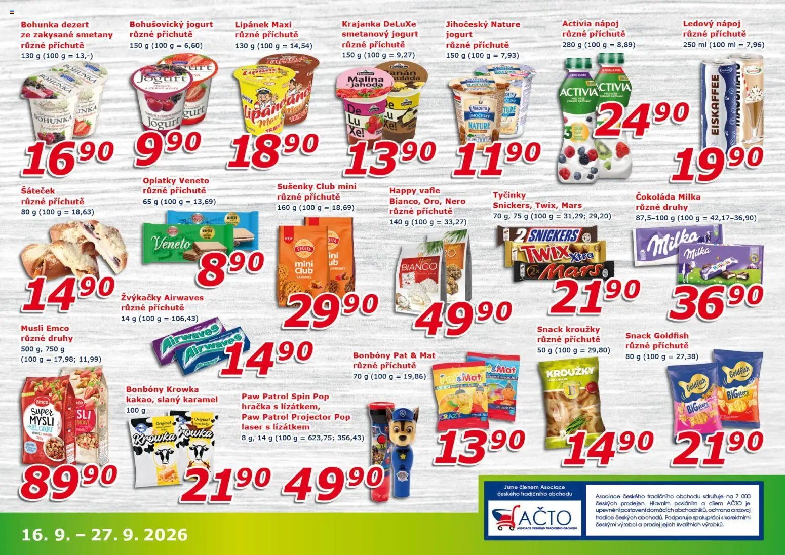Eso market leták od 16.09.2026 Eso market leták
