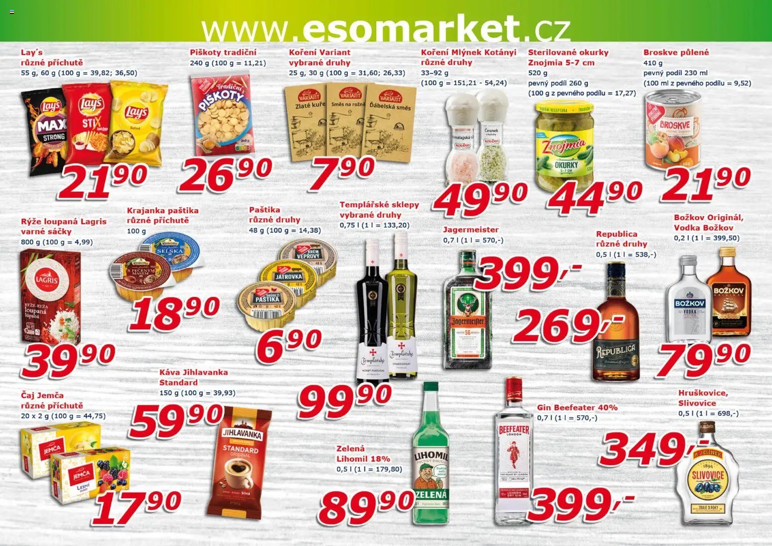 Eso market leták od 16.09.2026 Eso market leták