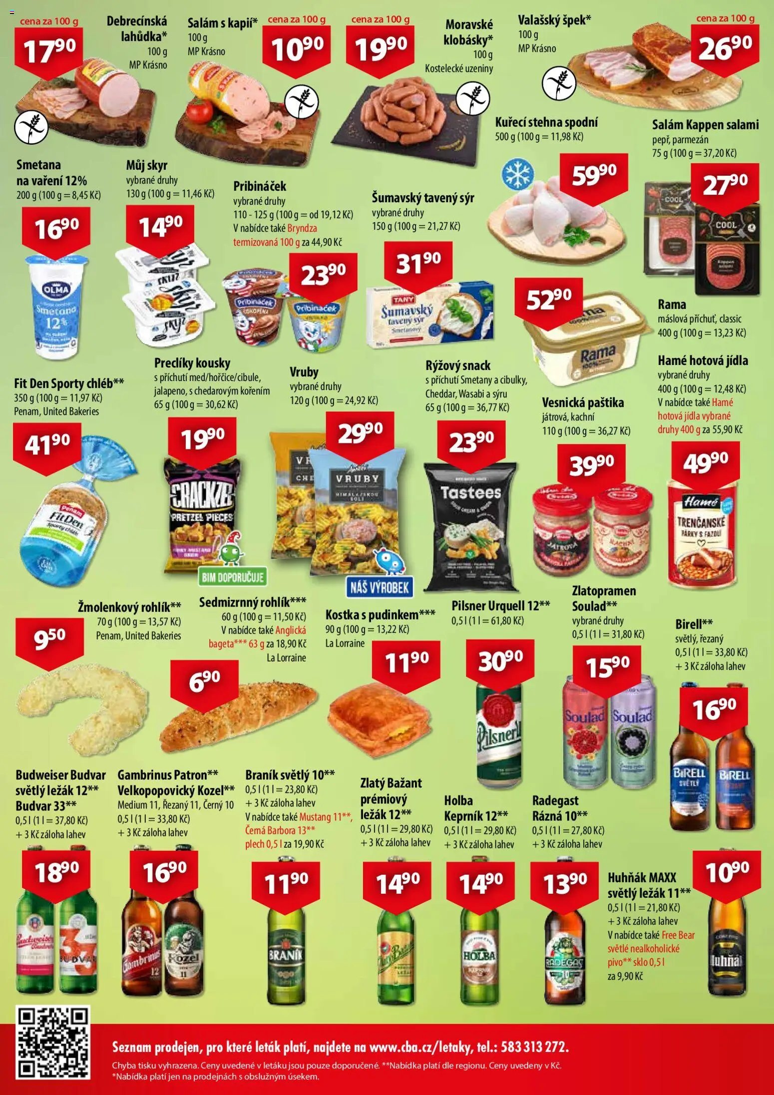 CBA leták od 16.09.2026 CBA leták - Market