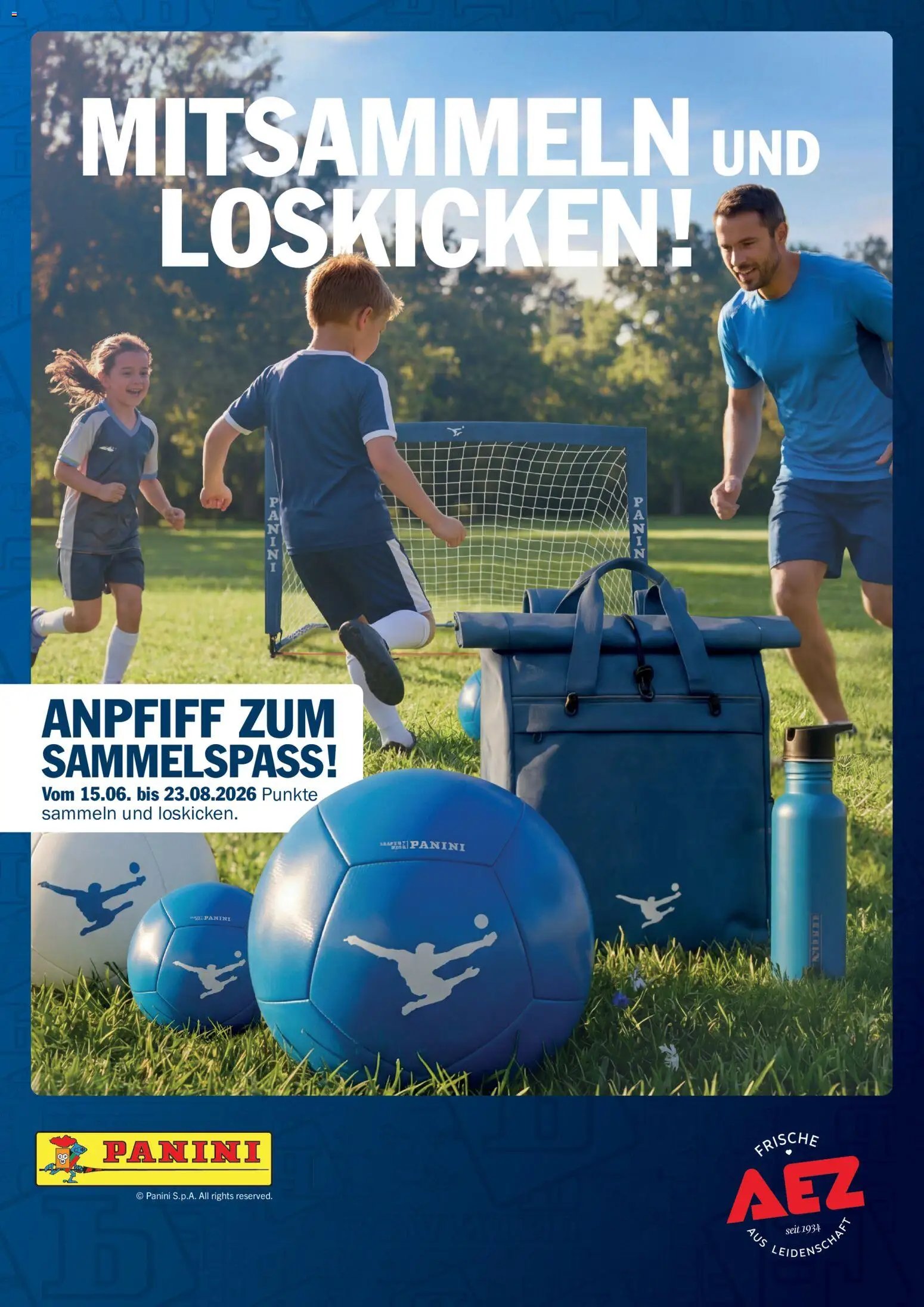 AEZ prospekt seit 15.06.2026 AEZ Mitsammeln und loskicken