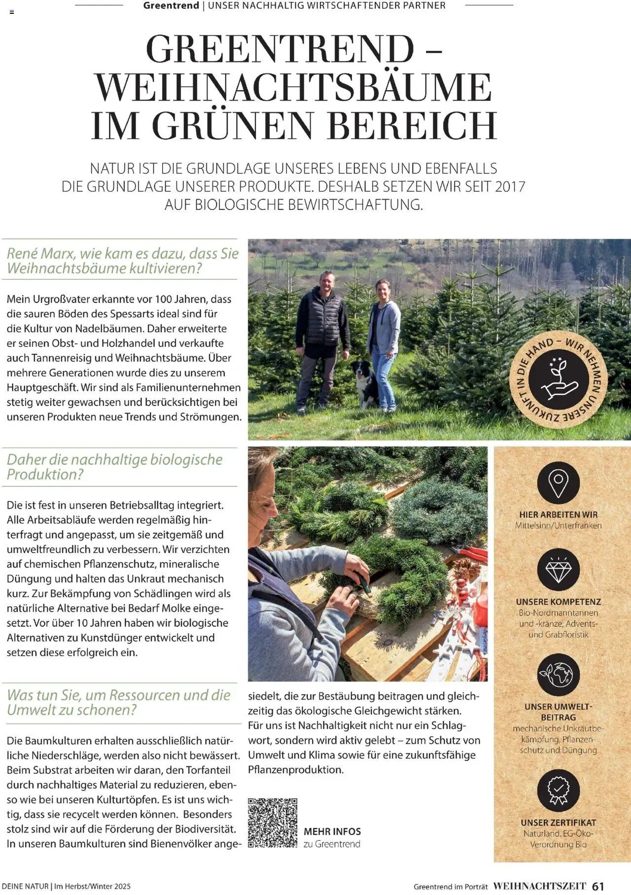 Dehner prospekt seit 09.10.2025 Prospekt Deine Natur (2025-10-09)