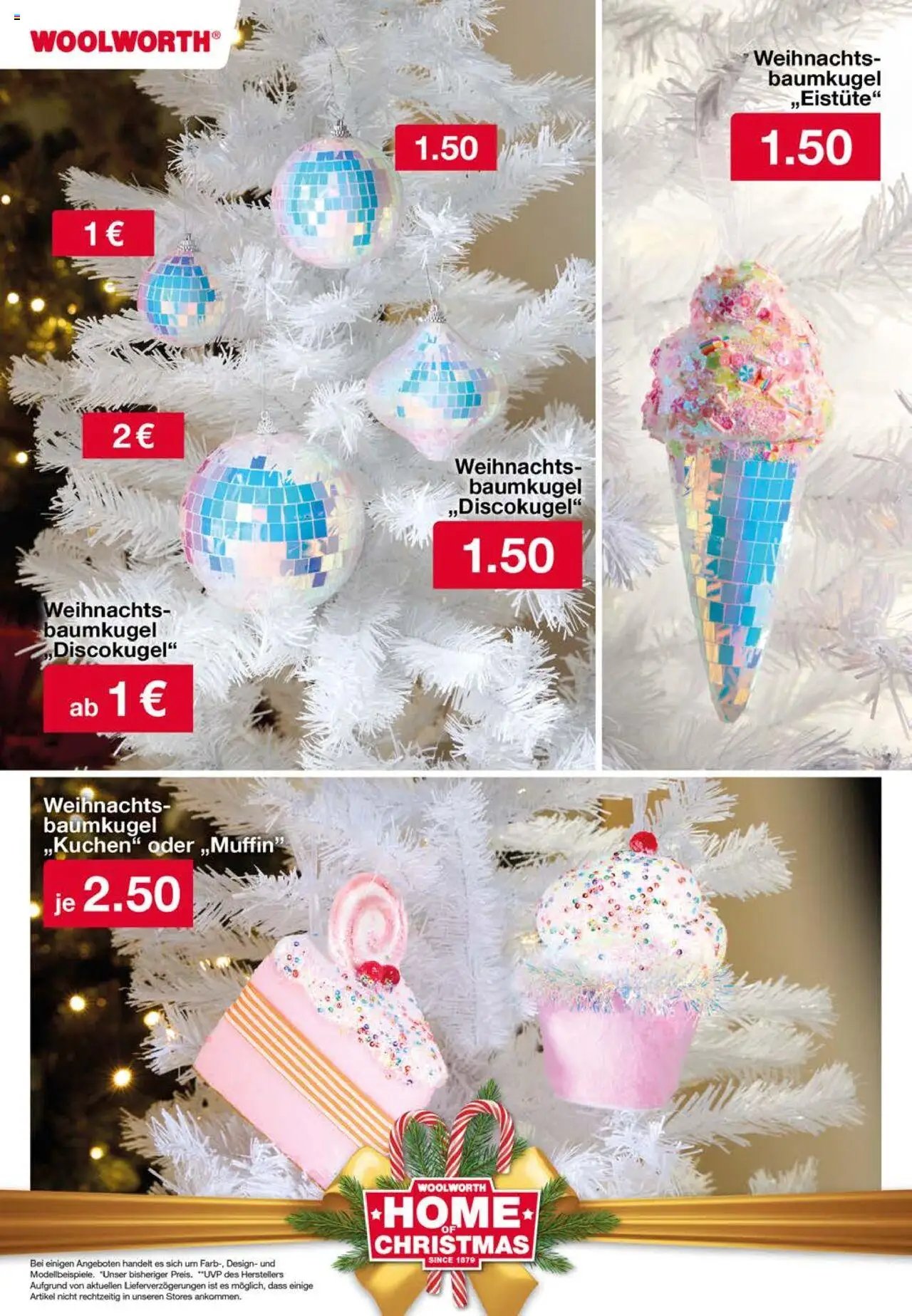 Woolworth prospekt seit 13.10.2025 Weihnachtsprospekt (2025-10-13)