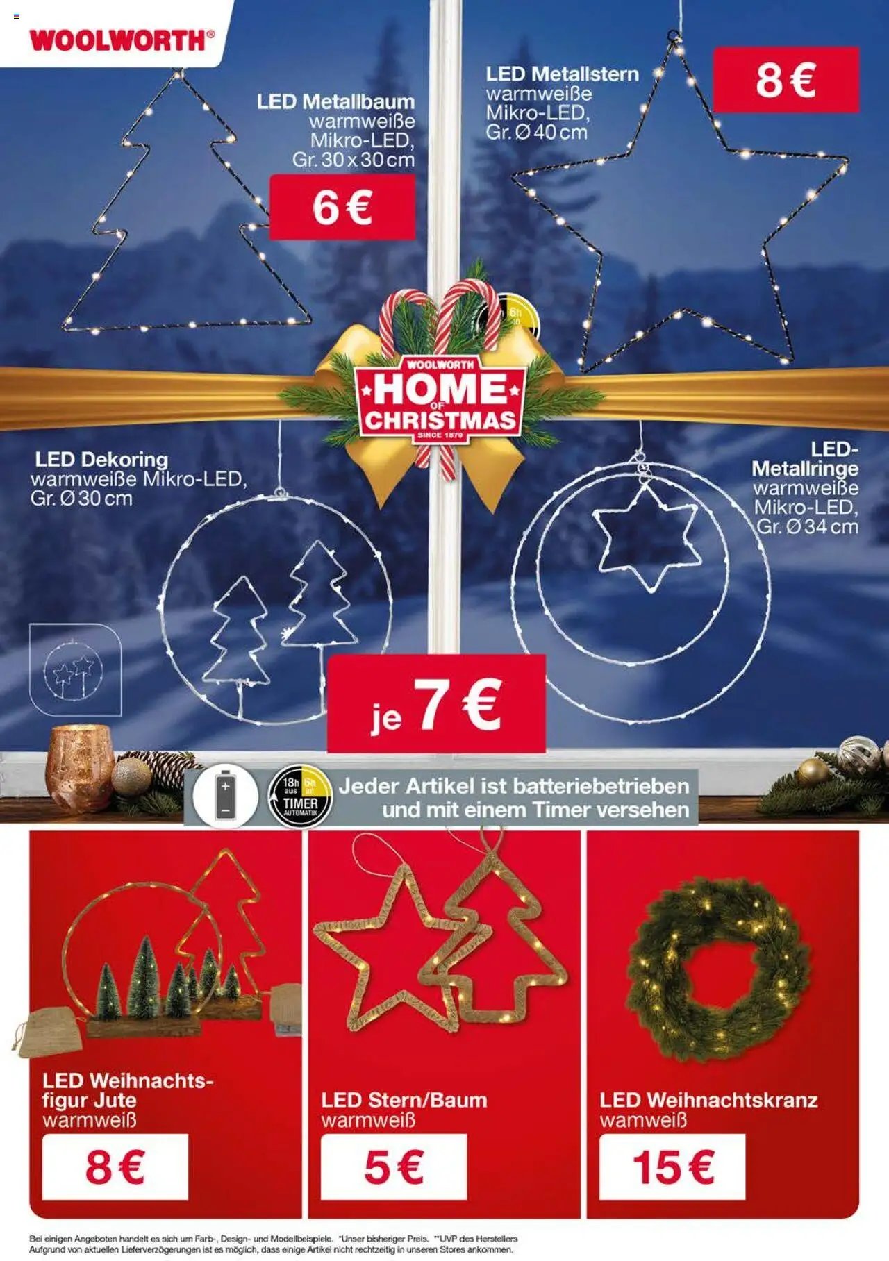 Woolworth prospekt seit 13.10.2025 Weihnachtsprospekt (2025-10-13)