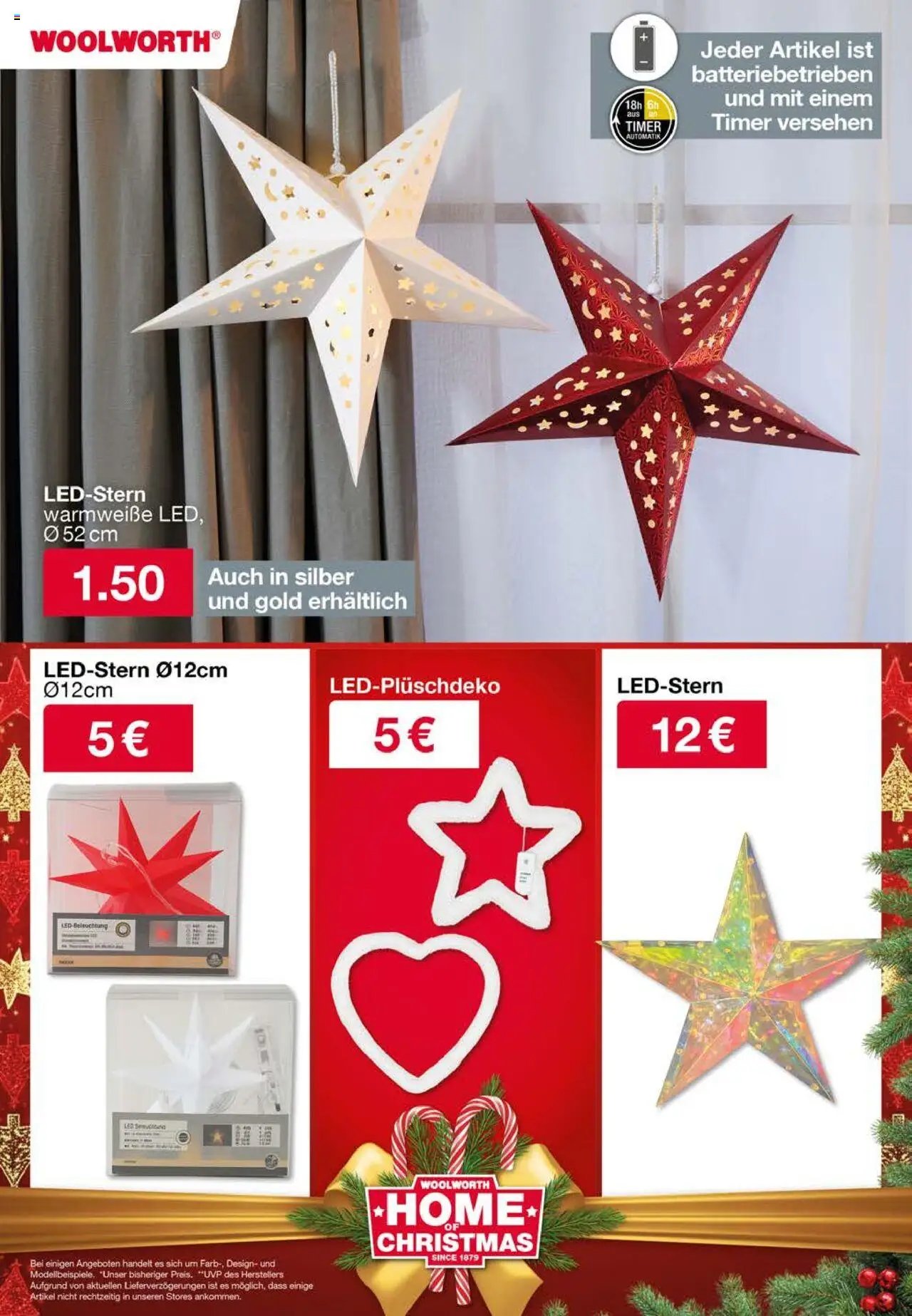 Woolworth prospekt seit 13.10.2025 Weihnachtsprospekt (2025-10-13)