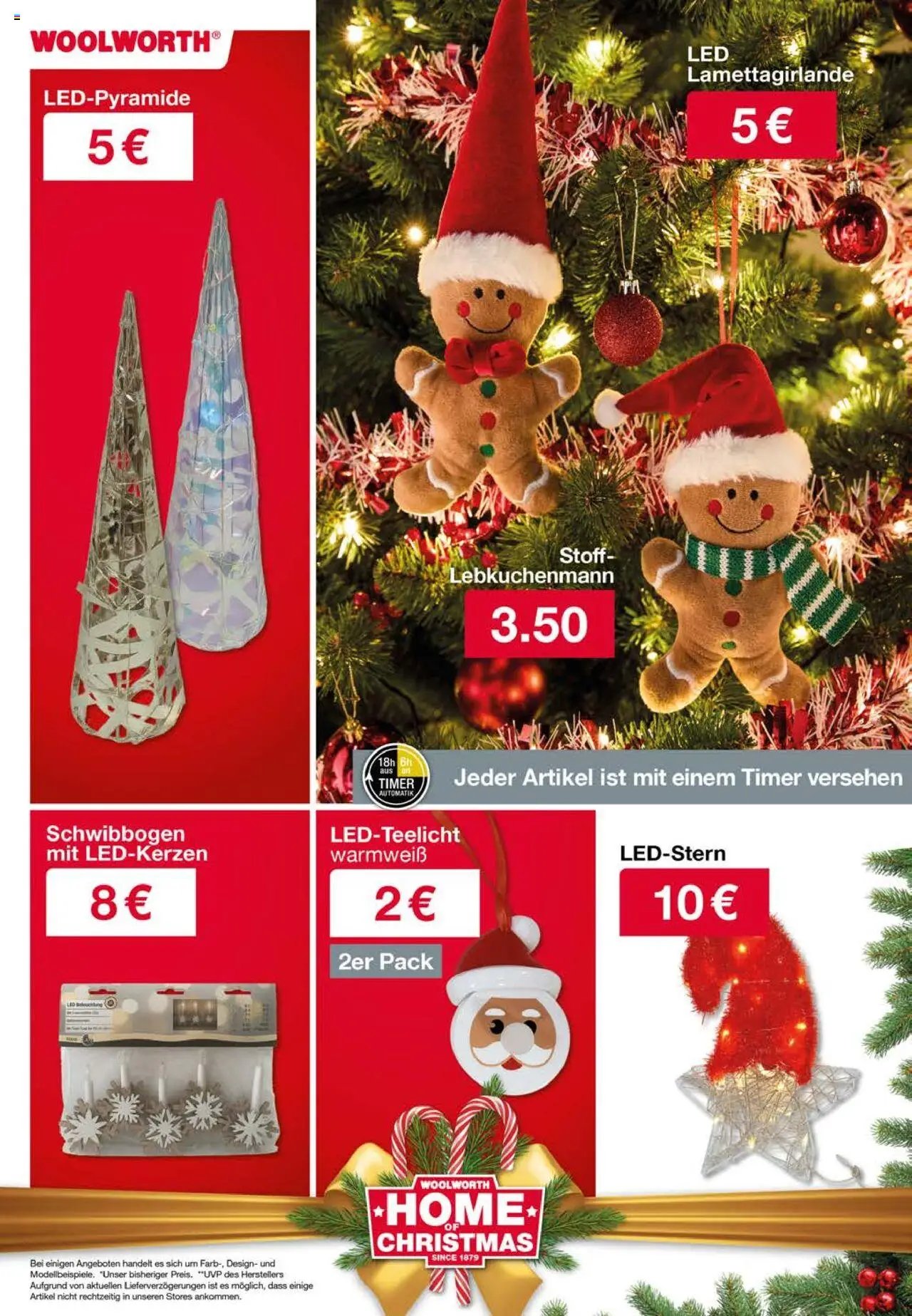 Woolworth prospekt seit 13.10.2025 Weihnachtsprospekt (2025-10-13)