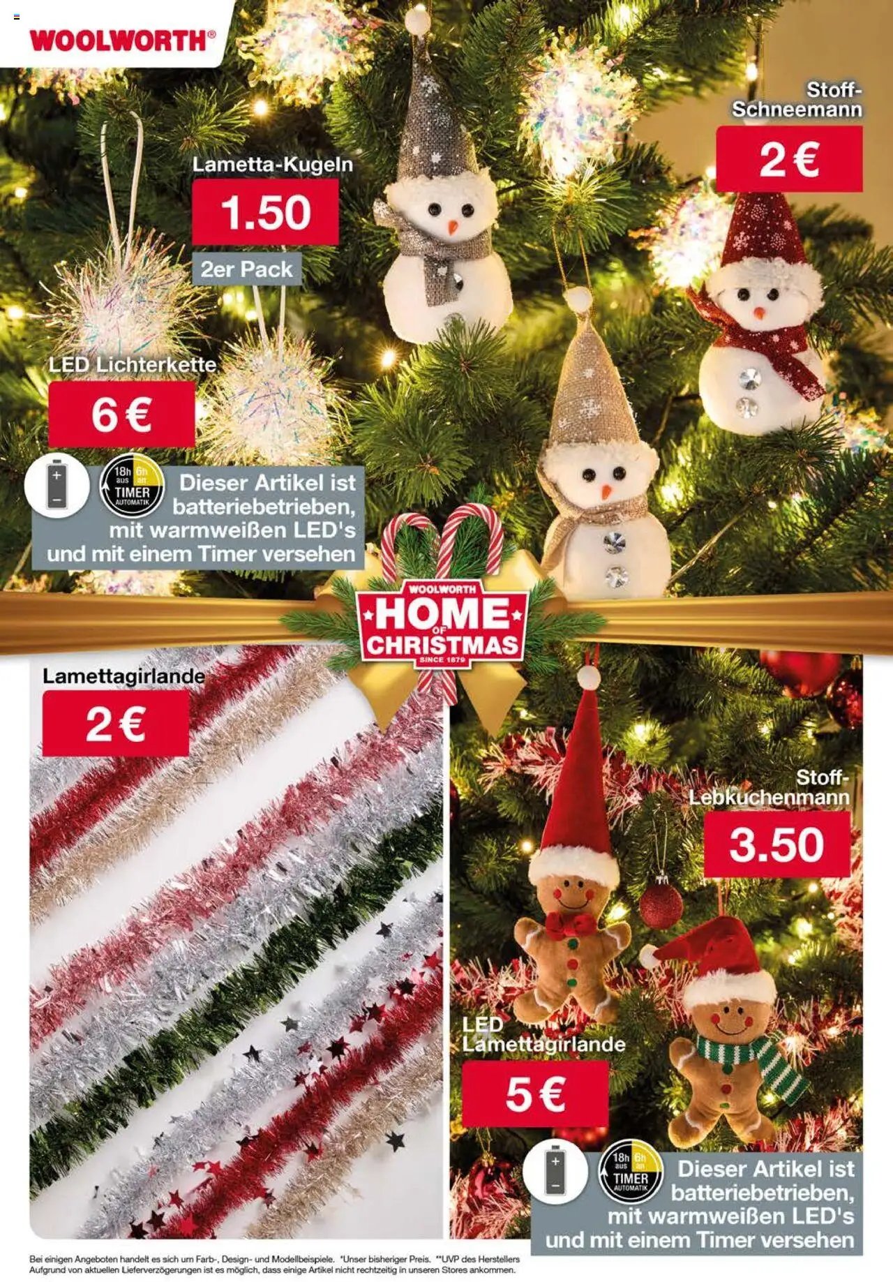 Woolworth prospekt seit 13.10.2025 Weihnachtsprospekt (2025-10-13)