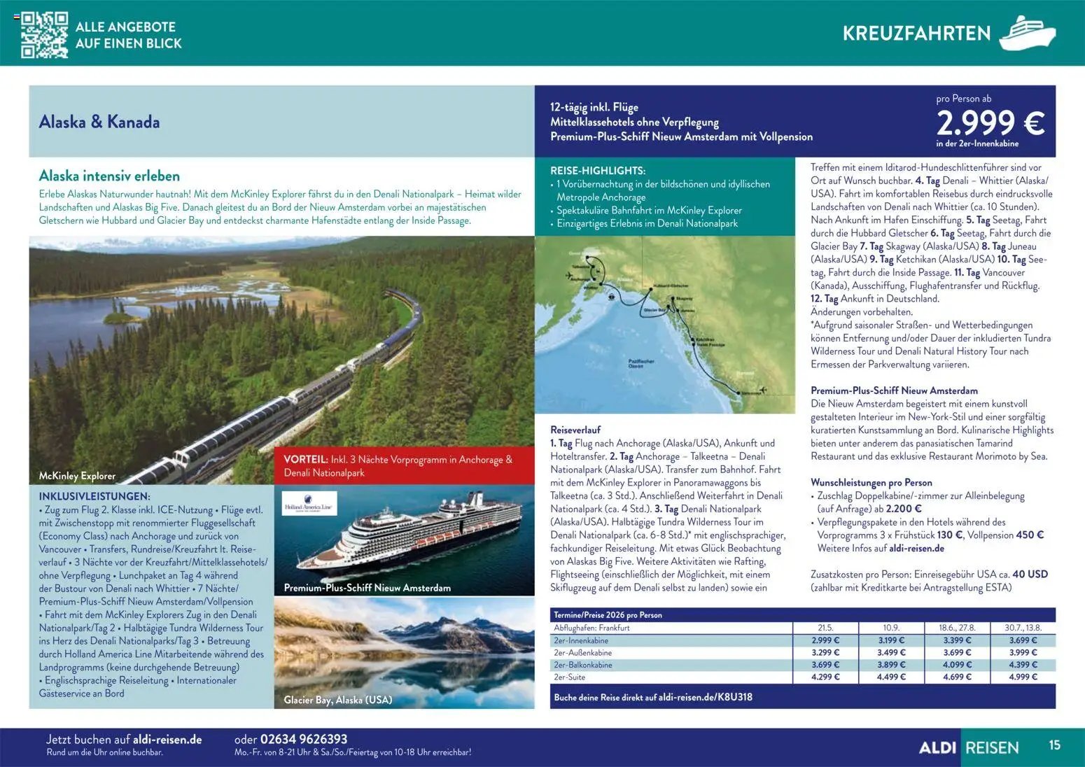 Aldi Reisen prospekt seit 01.11.2025 Traumreisen (2025-11-01 - 2025-12-31)