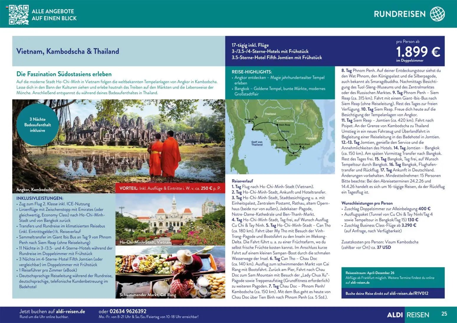 Aldi Reisen prospekt seit 01.11.2025 Traumreisen (2025-11-01 - 2025-12-31)