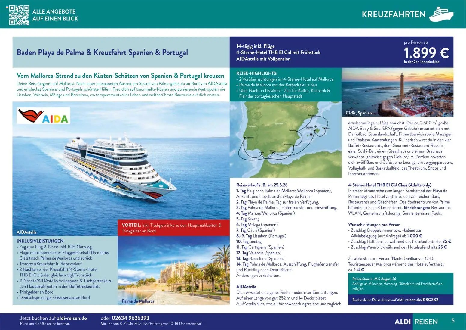 Aldi Reisen prospekt seit 01.11.2025 Traumreisen (2025-11-01 - 2025-12-31)