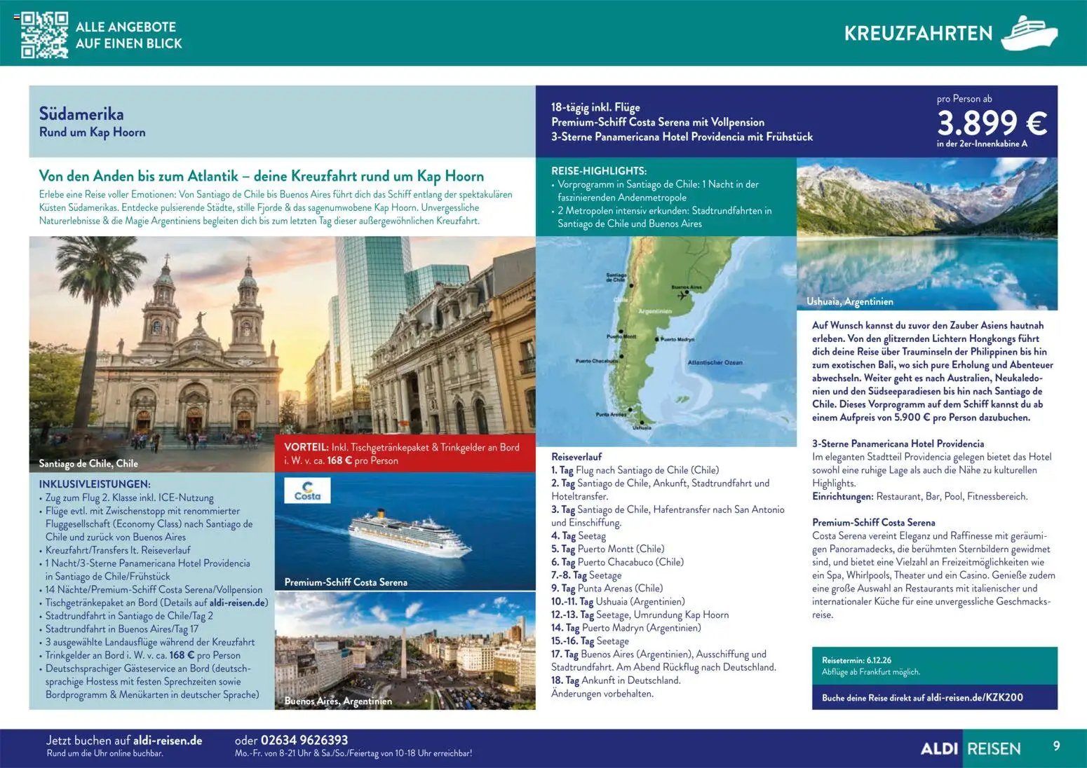 Aldi Reisen prospekt seit 01.11.2025 Traumreisen (2025-11-01 - 2025-12-31)