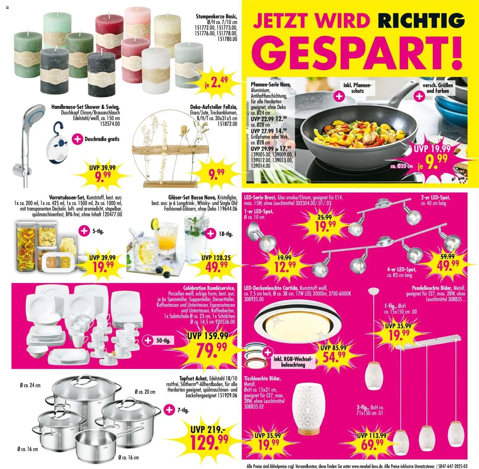 SB Möbel Boss prospekt seit 15.11.2025 Prospekt Neubrandenburg (2025-11-15 - 2025-11-21)