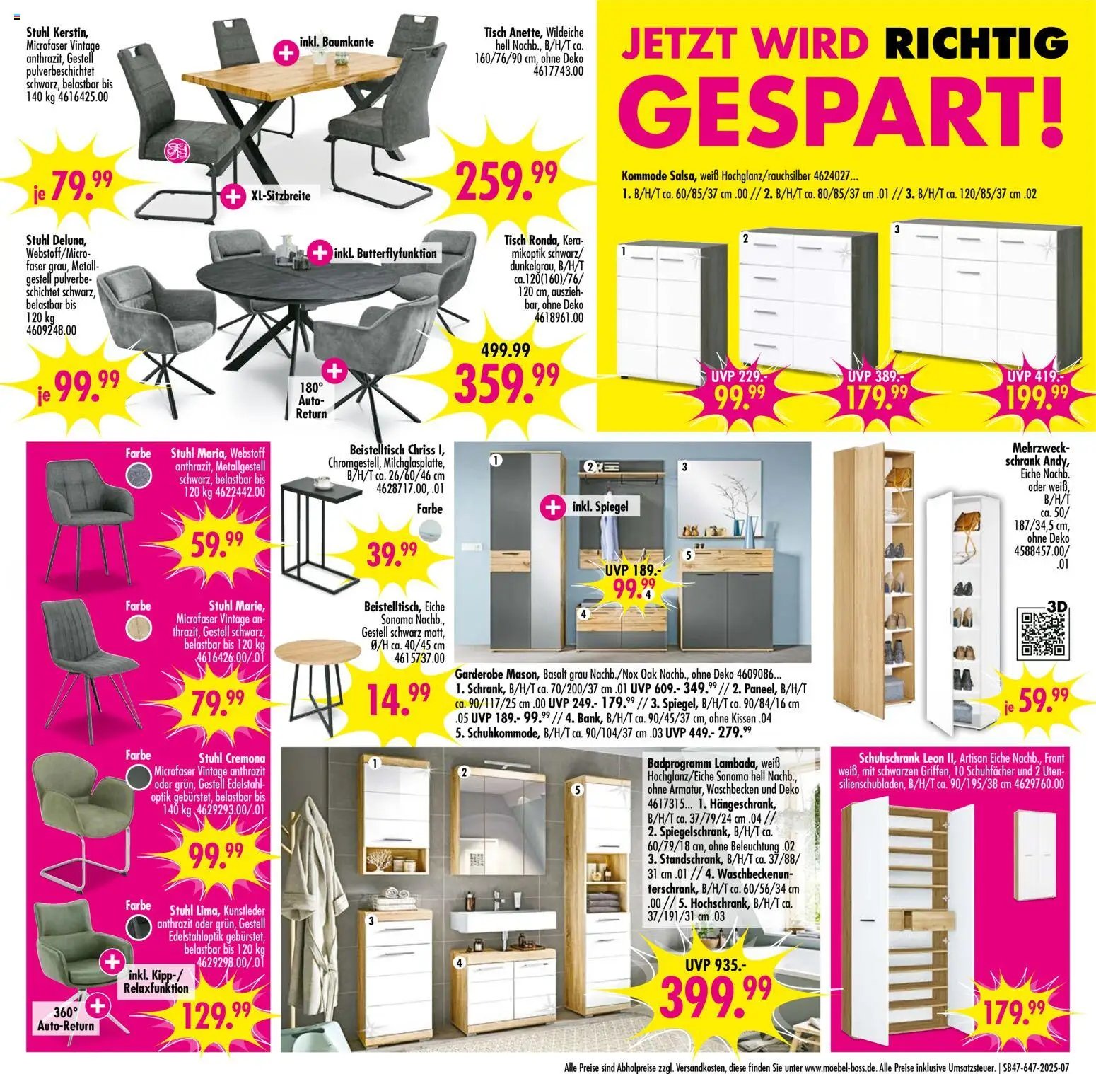 SB Möbel Boss prospekt seit 15.11.2025 Prospekt Neubrandenburg (2025-11-15 - 2025-11-21)
