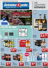 Getränke Quelle prospekt seit 27.04.2026 Getränke Quelle Prospekt
