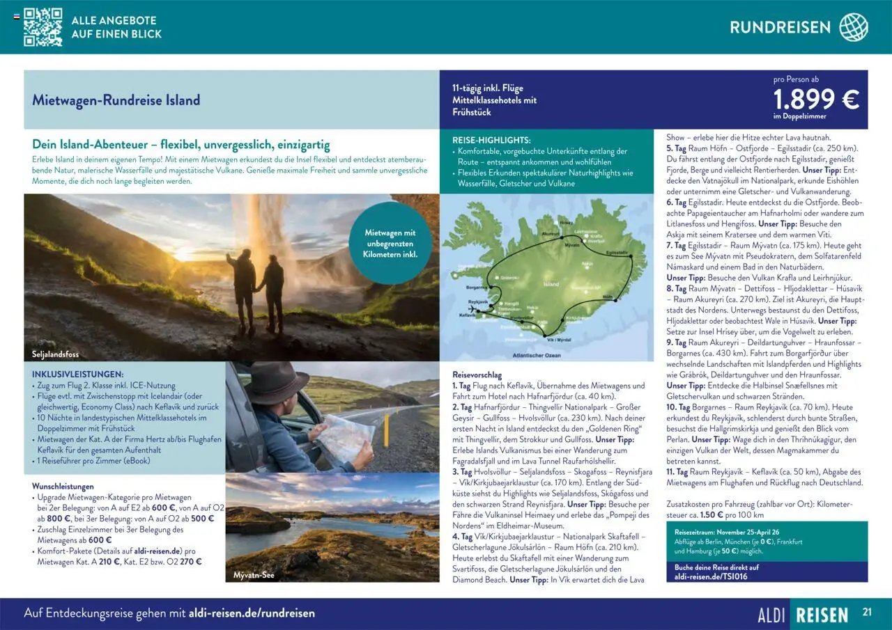 Aldi Reisen prospekt seit 01.09.2025 Traumreisen (2025-09-01 - 2025-10-31)