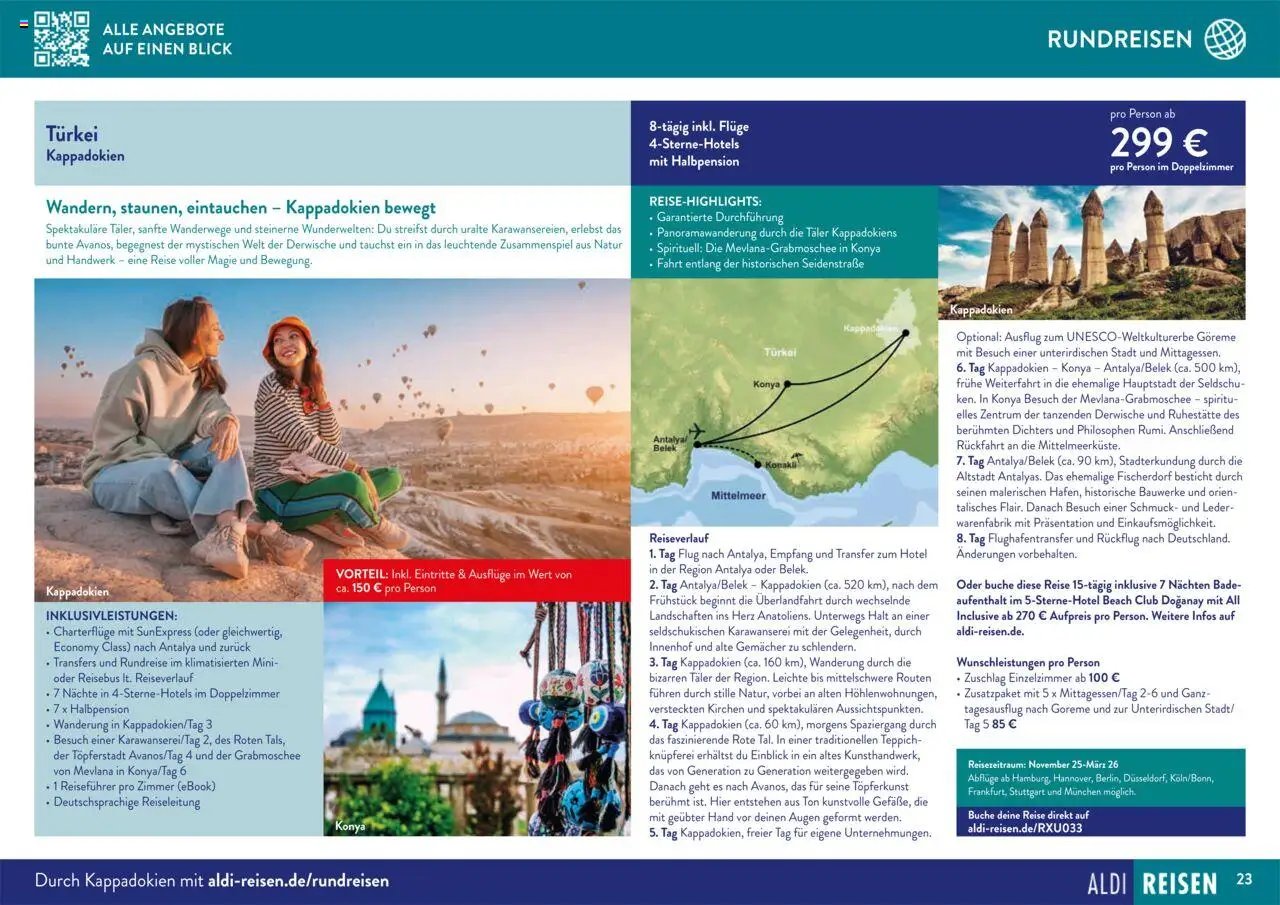 Aldi Reisen prospekt seit 01.09.2025 Traumreisen (2025-09-01 - 2025-10-31)