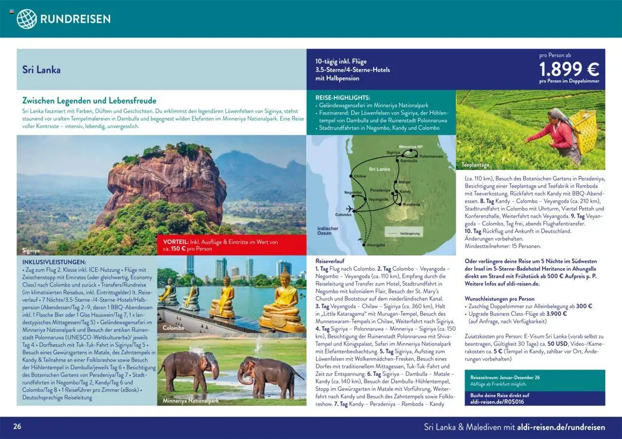 Aldi Reisen prospekt seit 01.09.2025 Traumreisen (2025-09-01 - 2025-10-31)