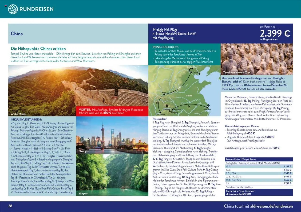 Aldi Reisen prospekt seit 01.09.2025 Traumreisen (2025-09-01 - 2025-10-31)