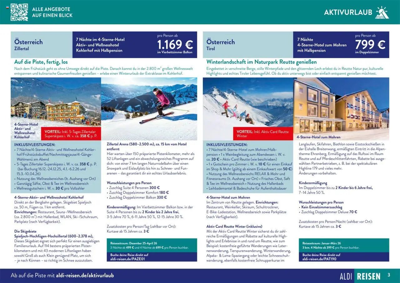 Aldi Reisen prospekt seit 01.09.2025 Traumreisen (2025-09-01 - 2025-10-31)