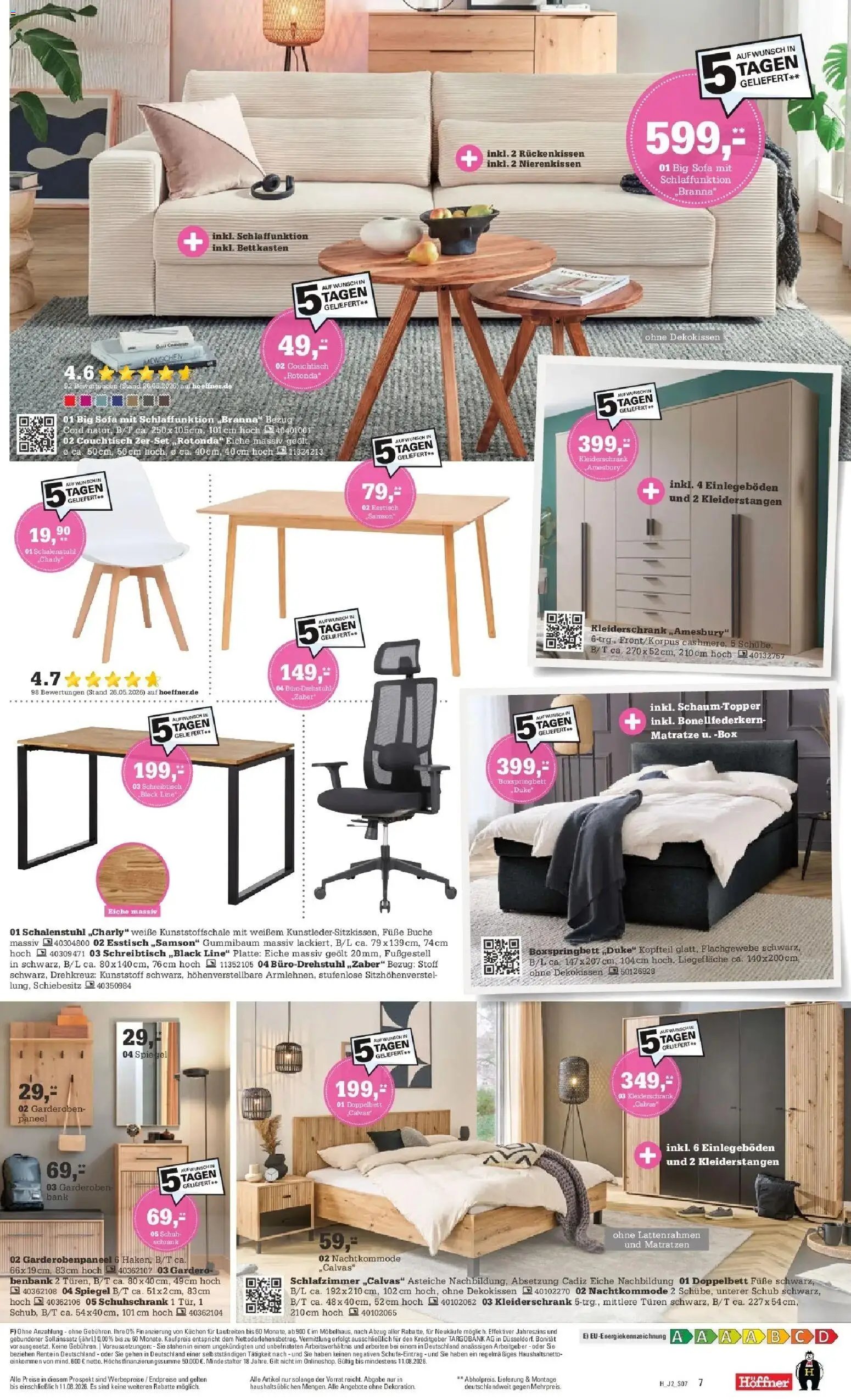 Höffner prospekt seit 29.07.2026 Höffner Prospekt Fürth