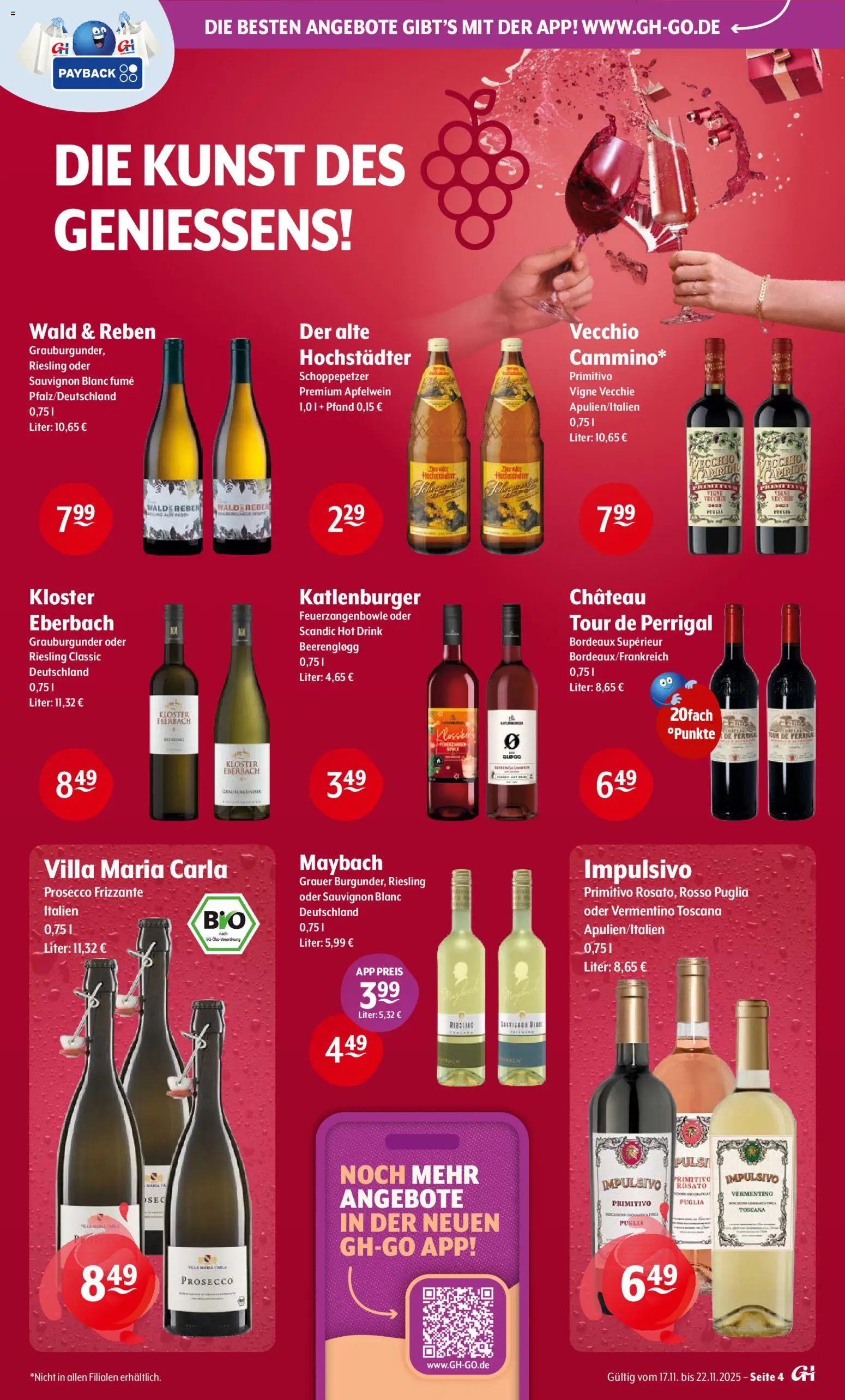 Trink und Spare prospekt seit 17.11.2025 Prospekt (2025-11-17 - 2025-11-22)