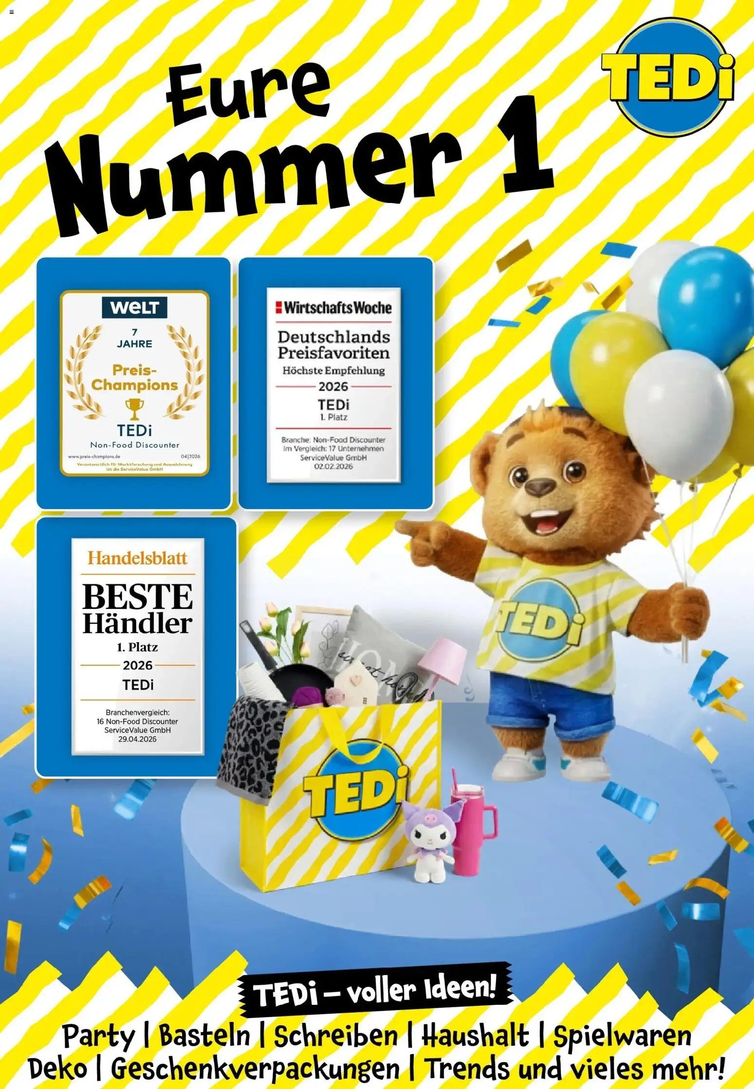 TEDi prospekt seit 28.07.2026 TEDi Neueröffnung Kirchdorf an der Iller