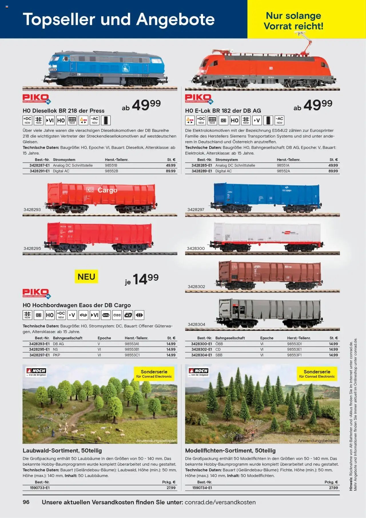 Conrad prospekt seit 25.08.2025 Modellbahn Katalog