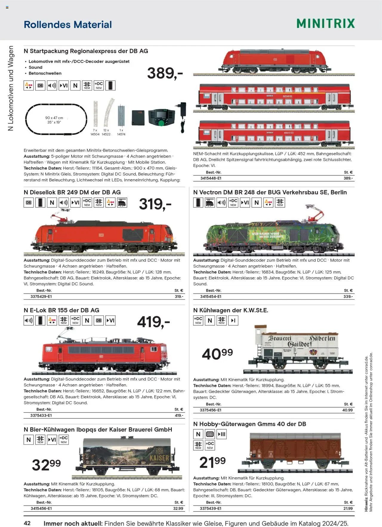 Conrad prospekt seit 25.08.2025 Modellbahn Katalog (2025-08-25 - 2025-12-31)
