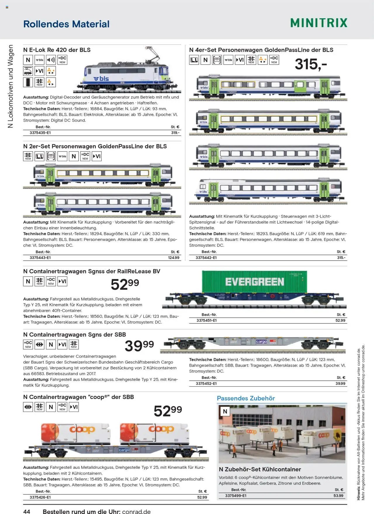 Conrad prospekt seit 25.08.2025 Modellbahn Katalog (2025-08-25 - 2025-12-31)