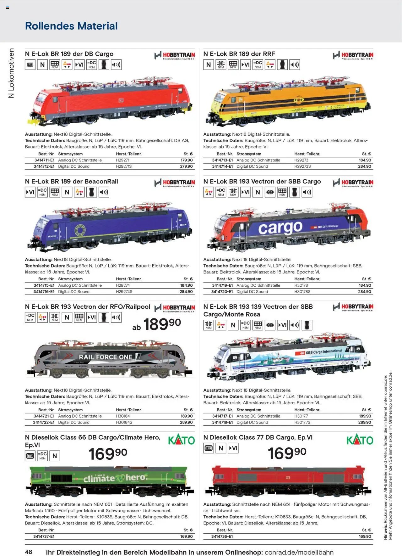 Conrad prospekt seit 25.08.2025 Modellbahn Katalog (2025-08-25 - 2025-12-31)