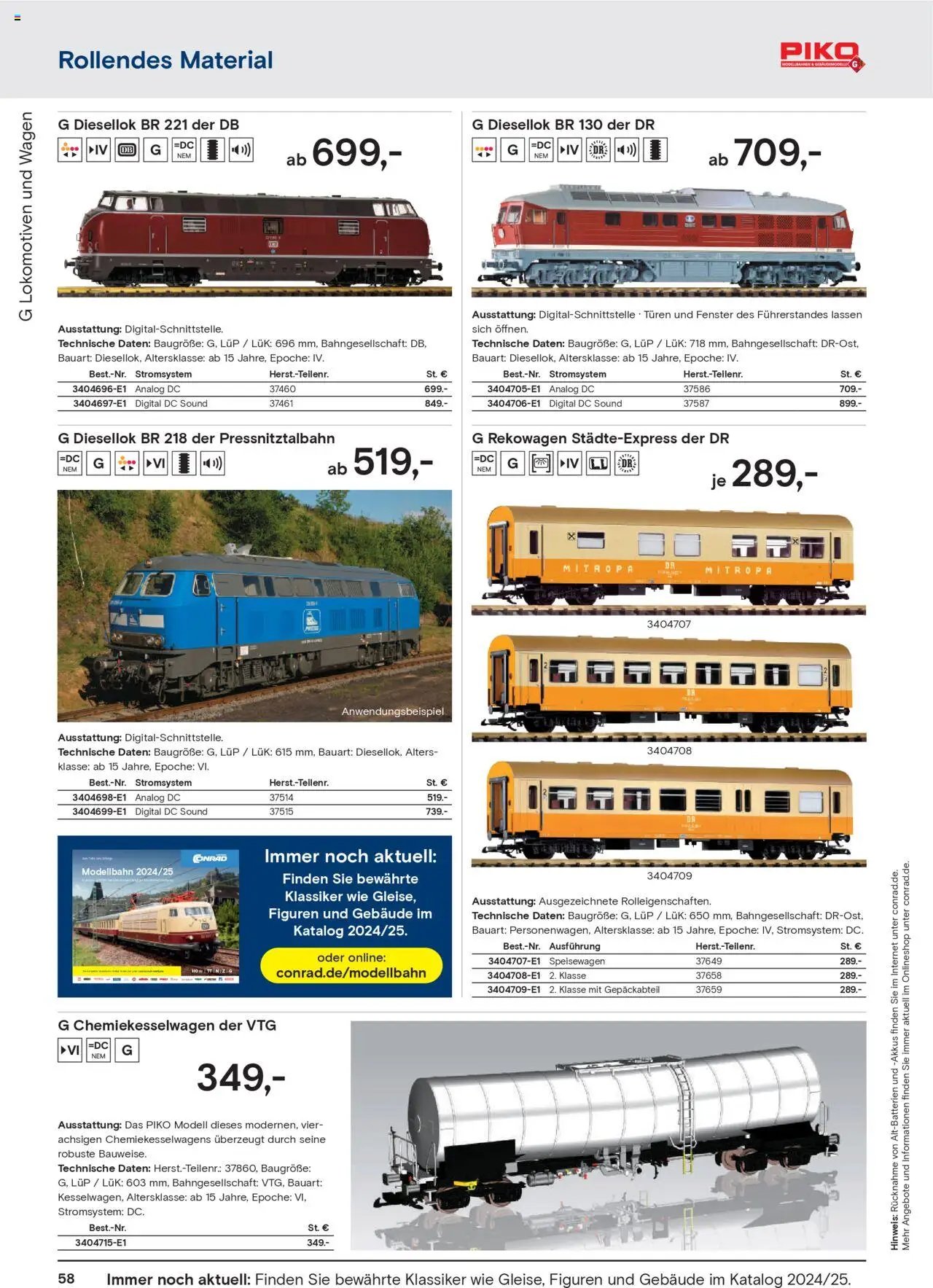 Conrad prospekt seit 25.08.2025 Modellbahn Katalog (2025-08-25 - 2025-12-31)