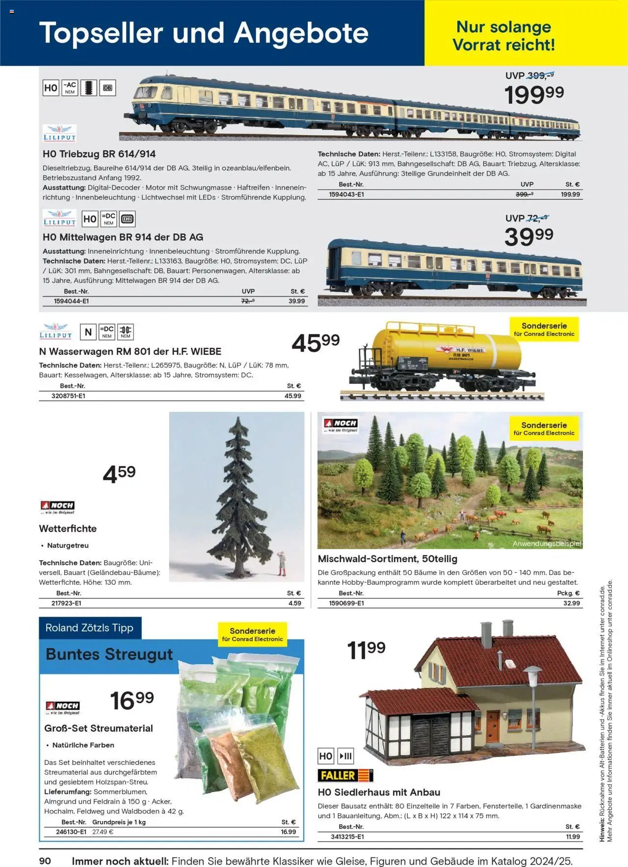 Conrad prospekt seit 25.08.2025 Modellbahn Katalog (2025-08-25 - 2025-12-31)