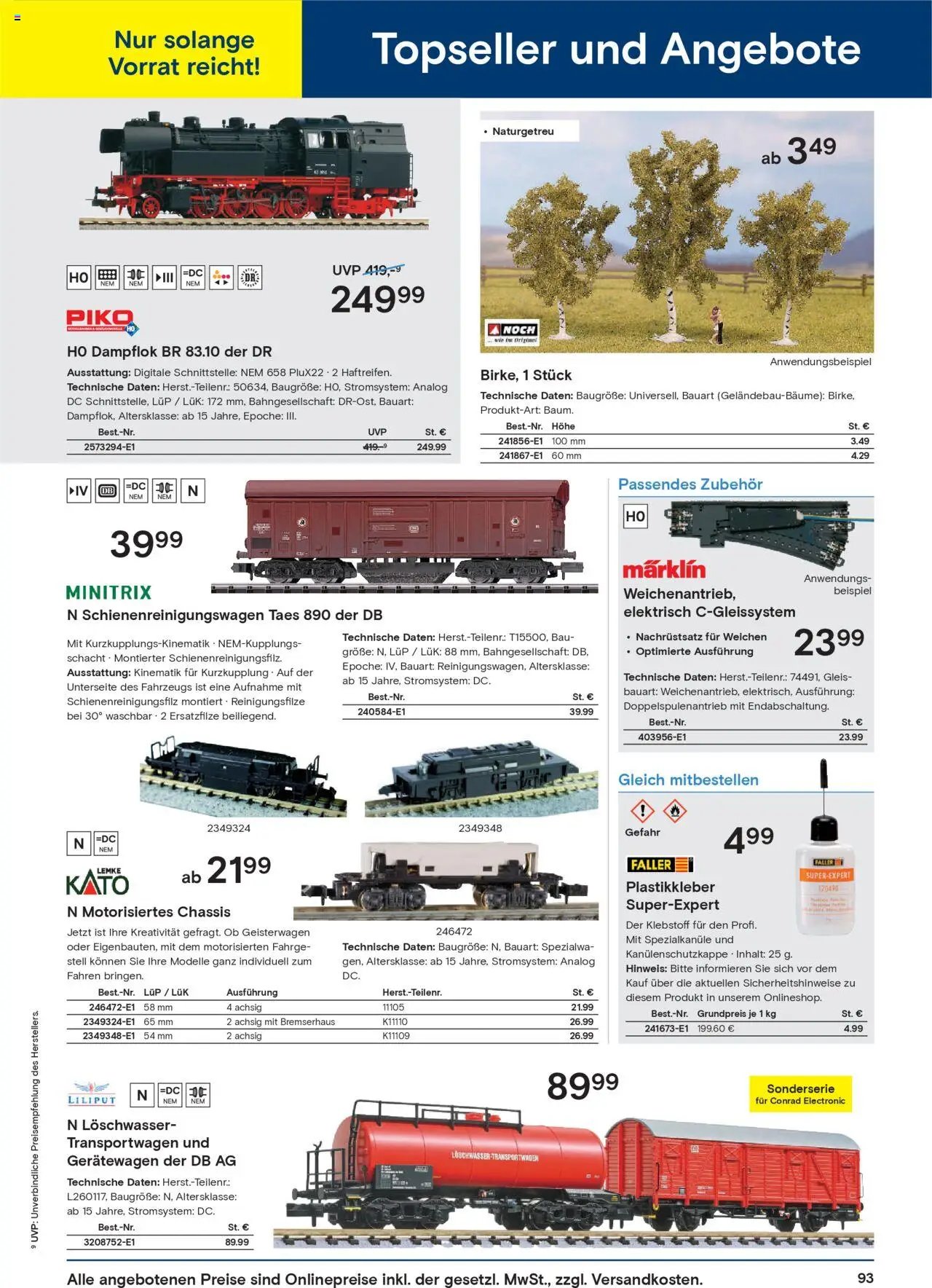 Conrad prospekt seit 25.08.2025 Modellbahn Katalog (2025-08-25 - 2025-12-31)