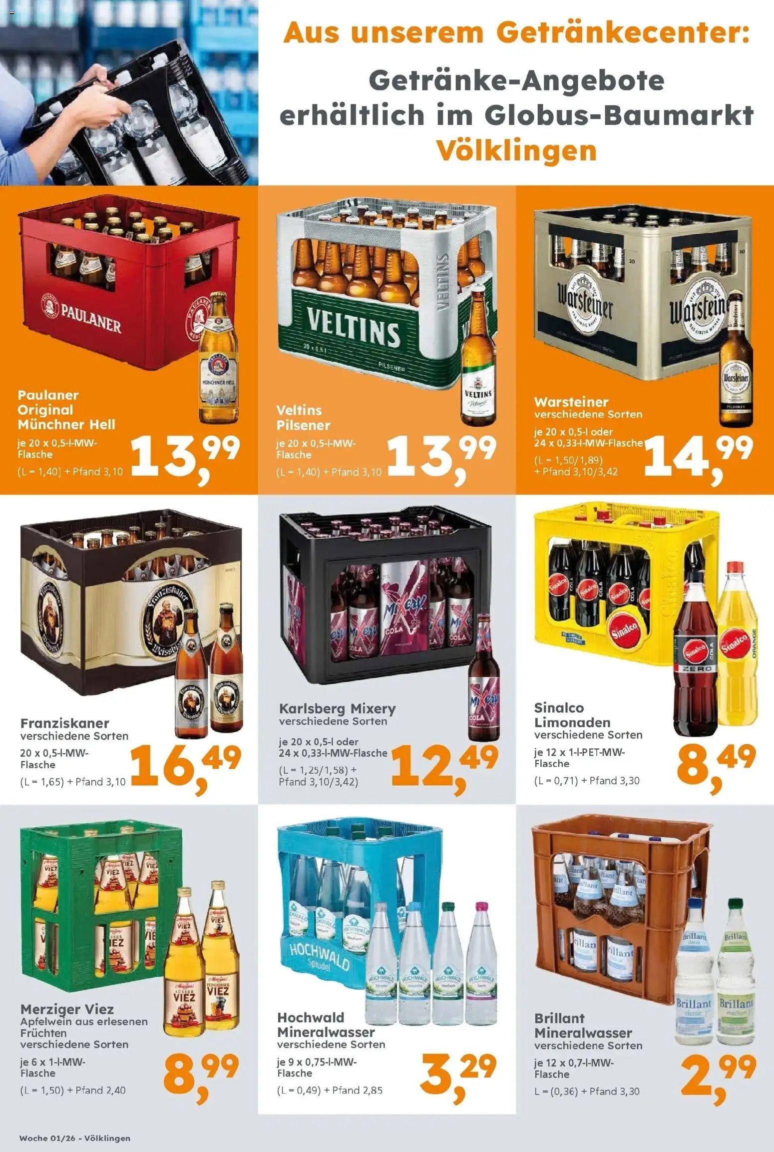 Globus Baumarkt prospekt seit 29.12.2025 Prospekt Völklingen	