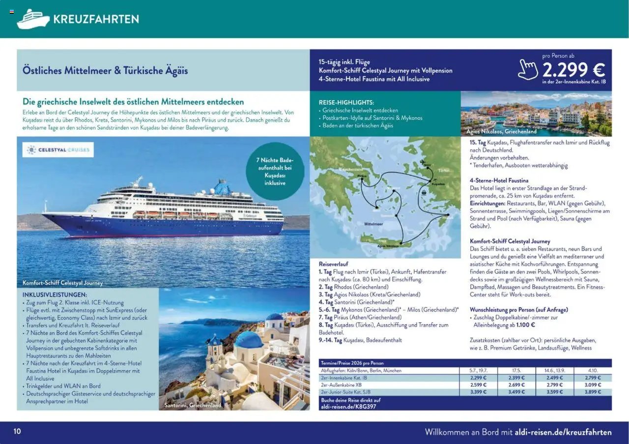 Aldi Reisen prospekt seit 01.09.2025 Unsere Traumreisen (2025-09-01 - 2025-10-31)