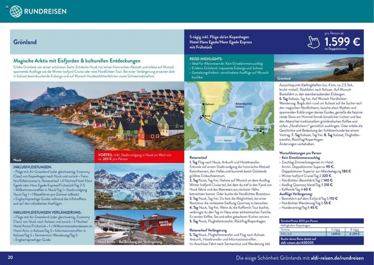 Aldi Reisen prospekt seit 01.09.2025 Unsere Traumreisen (2025-09-01 - 2025-10-31)