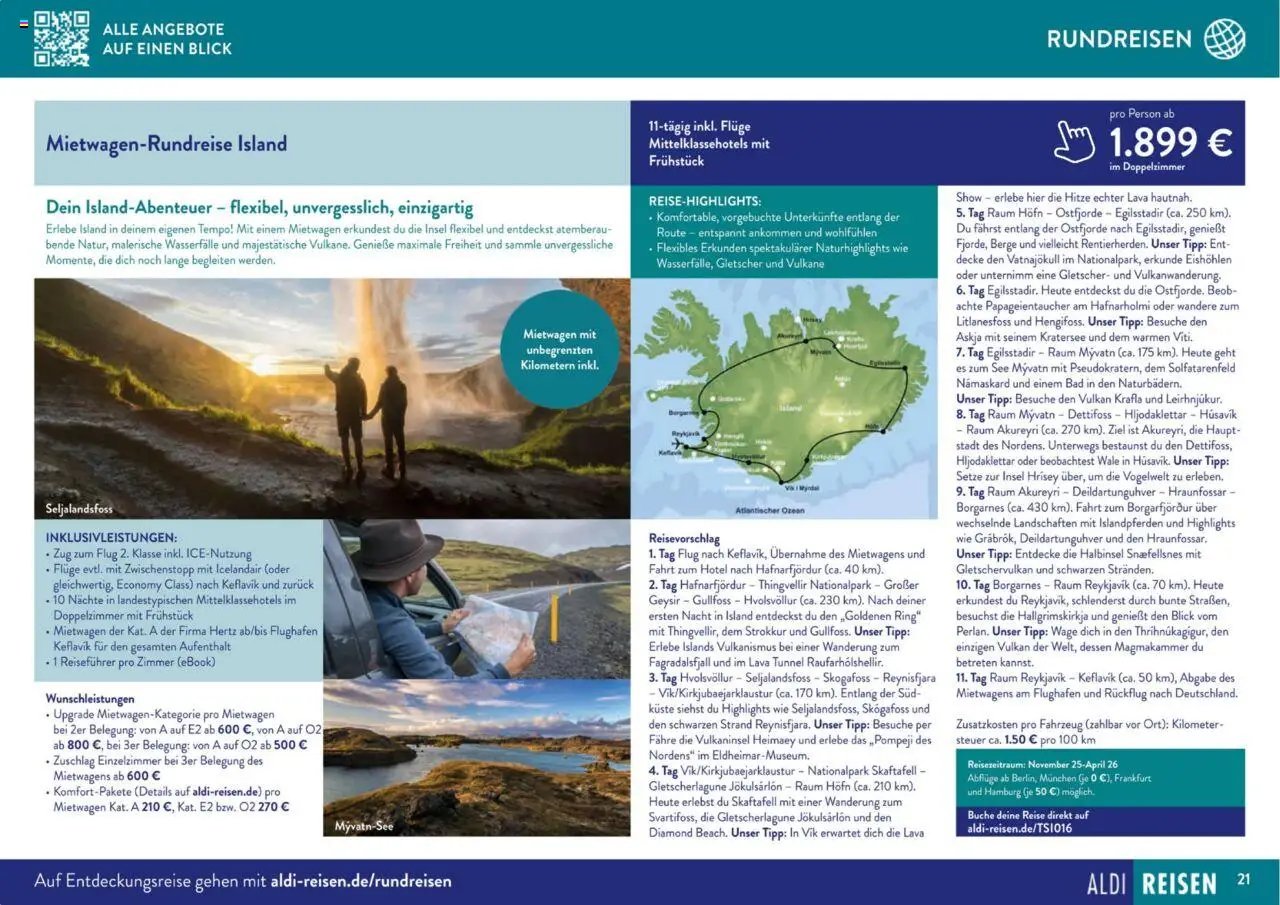 Aldi Reisen prospekt seit 01.09.2025 Unsere Traumreisen (2025-09-01 - 2025-10-31)