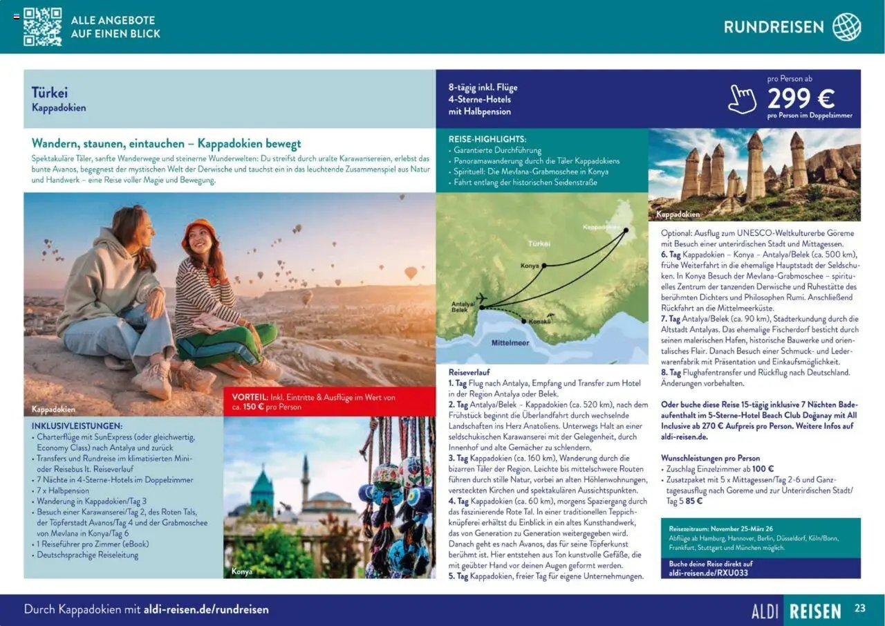 Aldi Reisen prospekt seit 01.09.2025 Unsere Traumreisen (2025-09-01 - 2025-10-31)