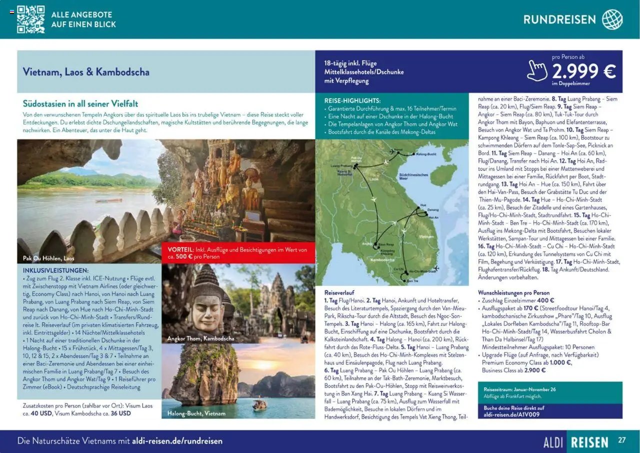 Aldi Reisen prospekt seit 01.09.2025 Unsere Traumreisen (2025-09-01 - 2025-10-31)