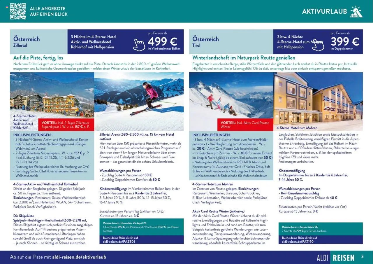 Aldi Reisen prospekt seit 01.09.2025 Unsere Traumreisen (2025-09-01 - 2025-10-31)