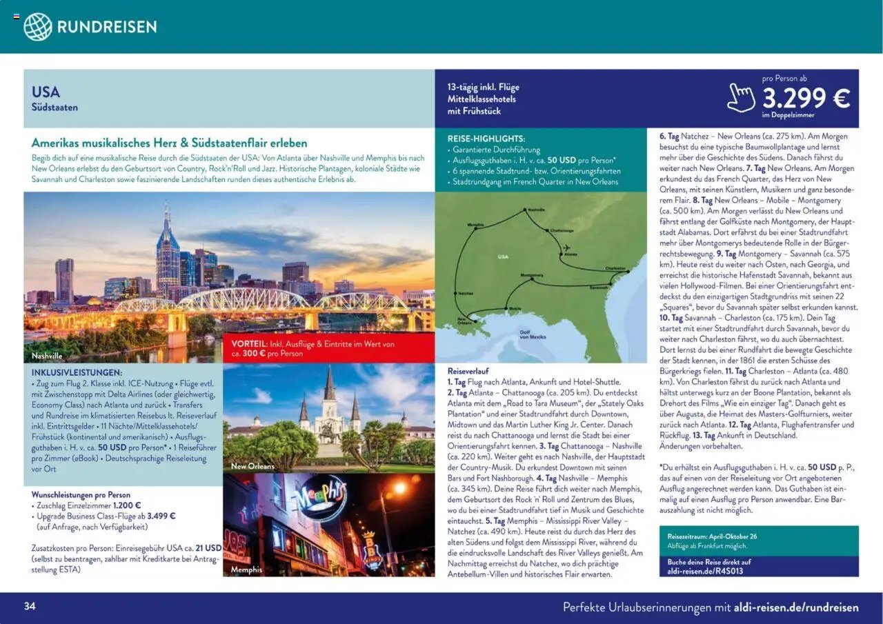 Aldi Reisen prospekt seit 01.09.2025 Unsere Traumreisen (2025-09-01 - 2025-10-31)