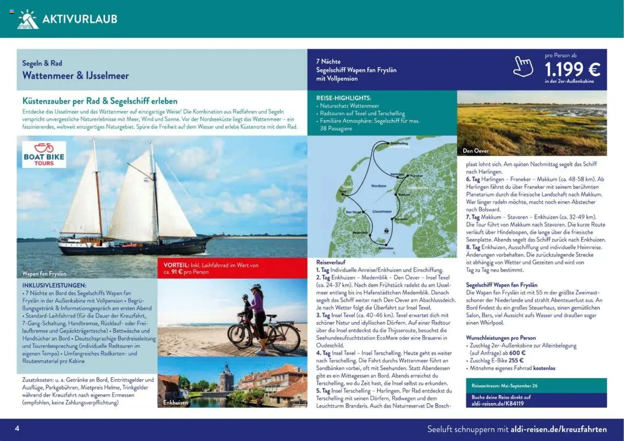 Aldi Reisen prospekt seit 01.09.2025 Unsere Traumreisen (2025-09-01 - 2025-10-31)