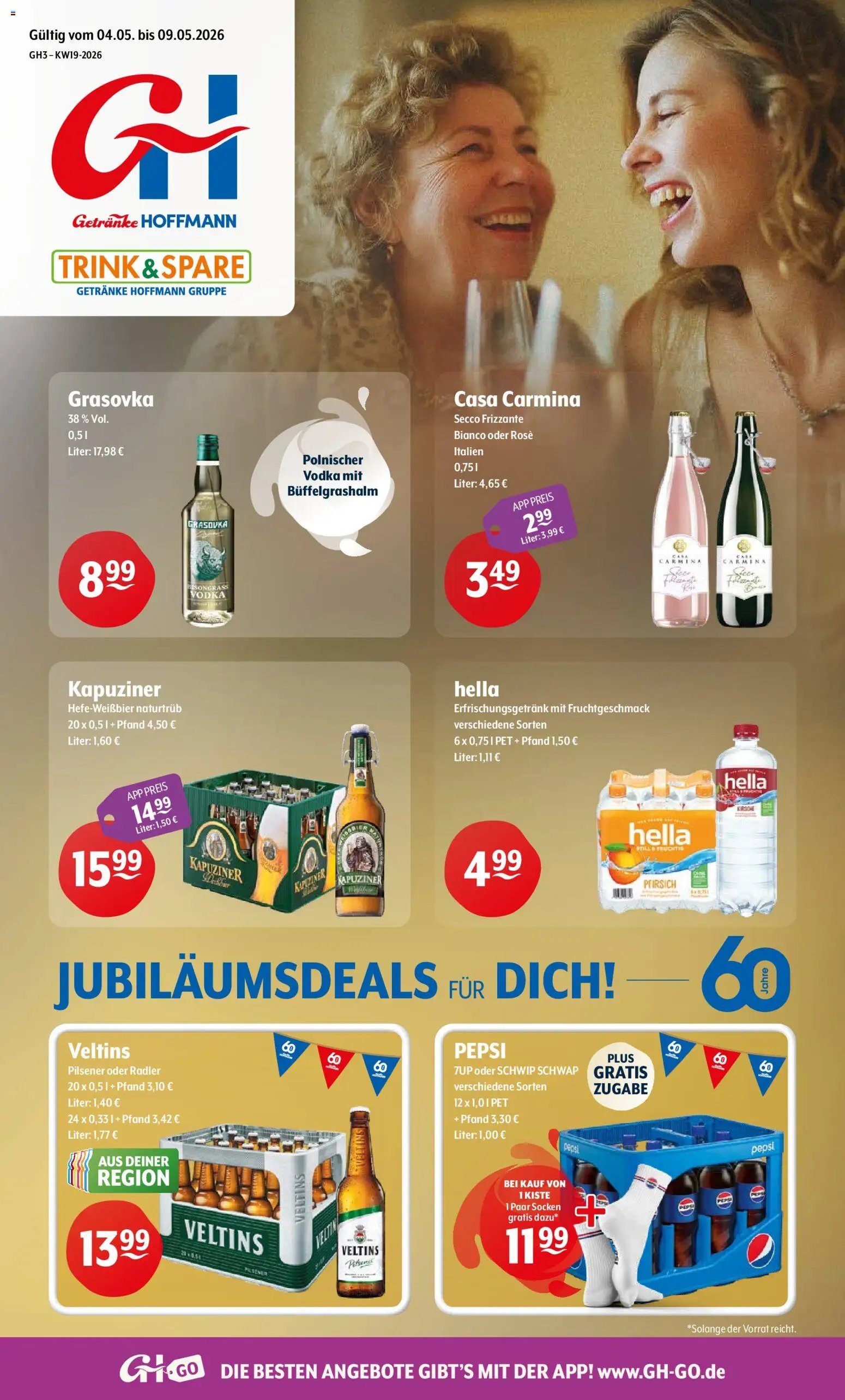 Trink und Spare prospekt seit 04.05.2026 Trink und Spare Prospekt (2026-05-04 - 2026-05-09)