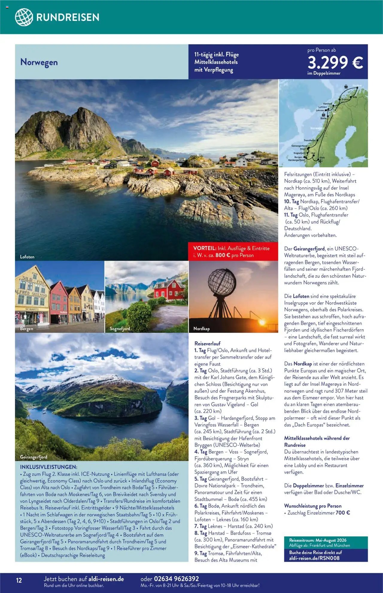 Aldi Reisen prospekt seit 01.09.2025 Reise-Highlights (2025-09-01 - 2025-09-30)
