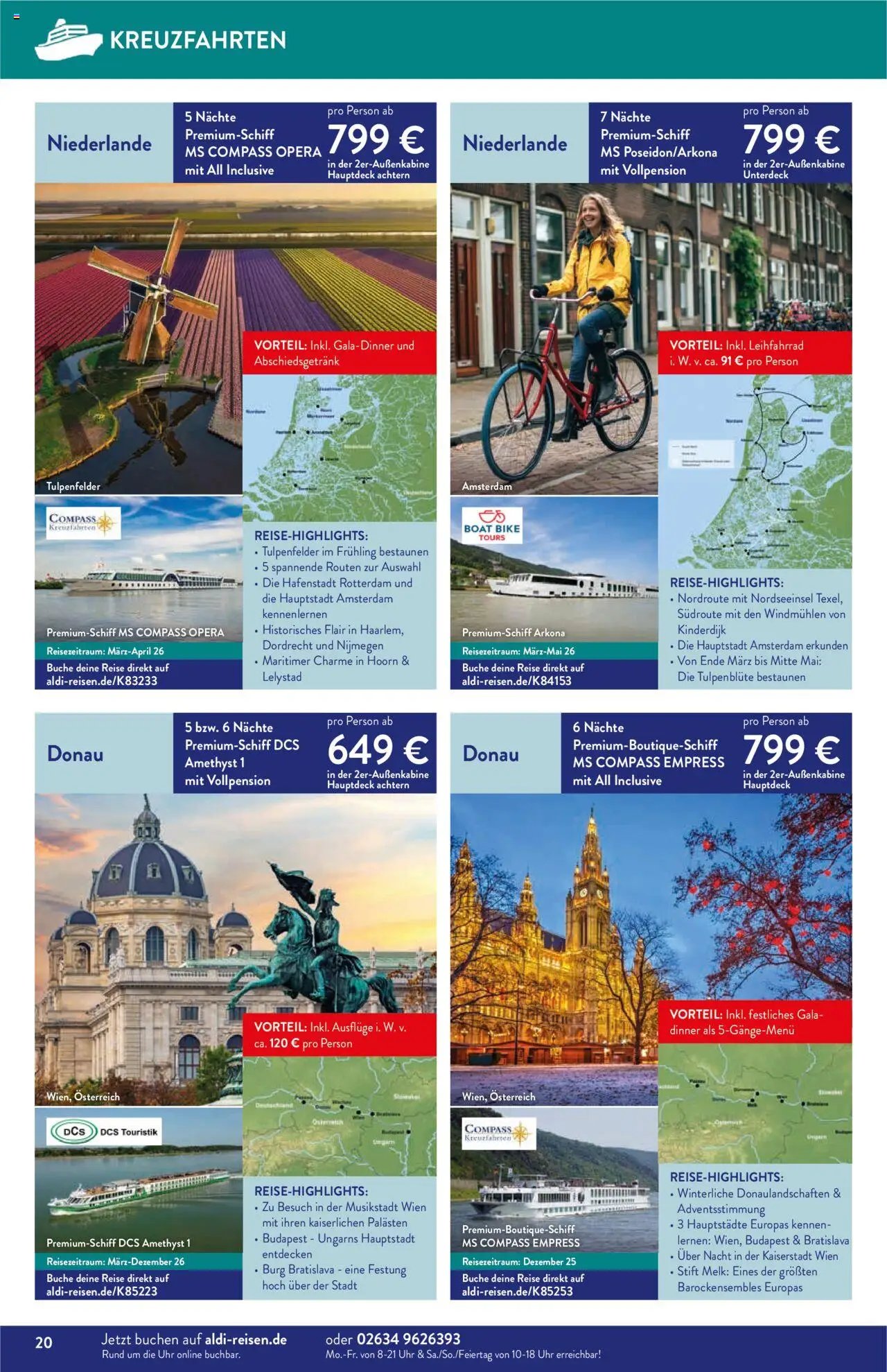 Aldi Reisen prospekt seit 01.09.2025 Reise-Highlights (2025-09-01 - 2025-09-30)