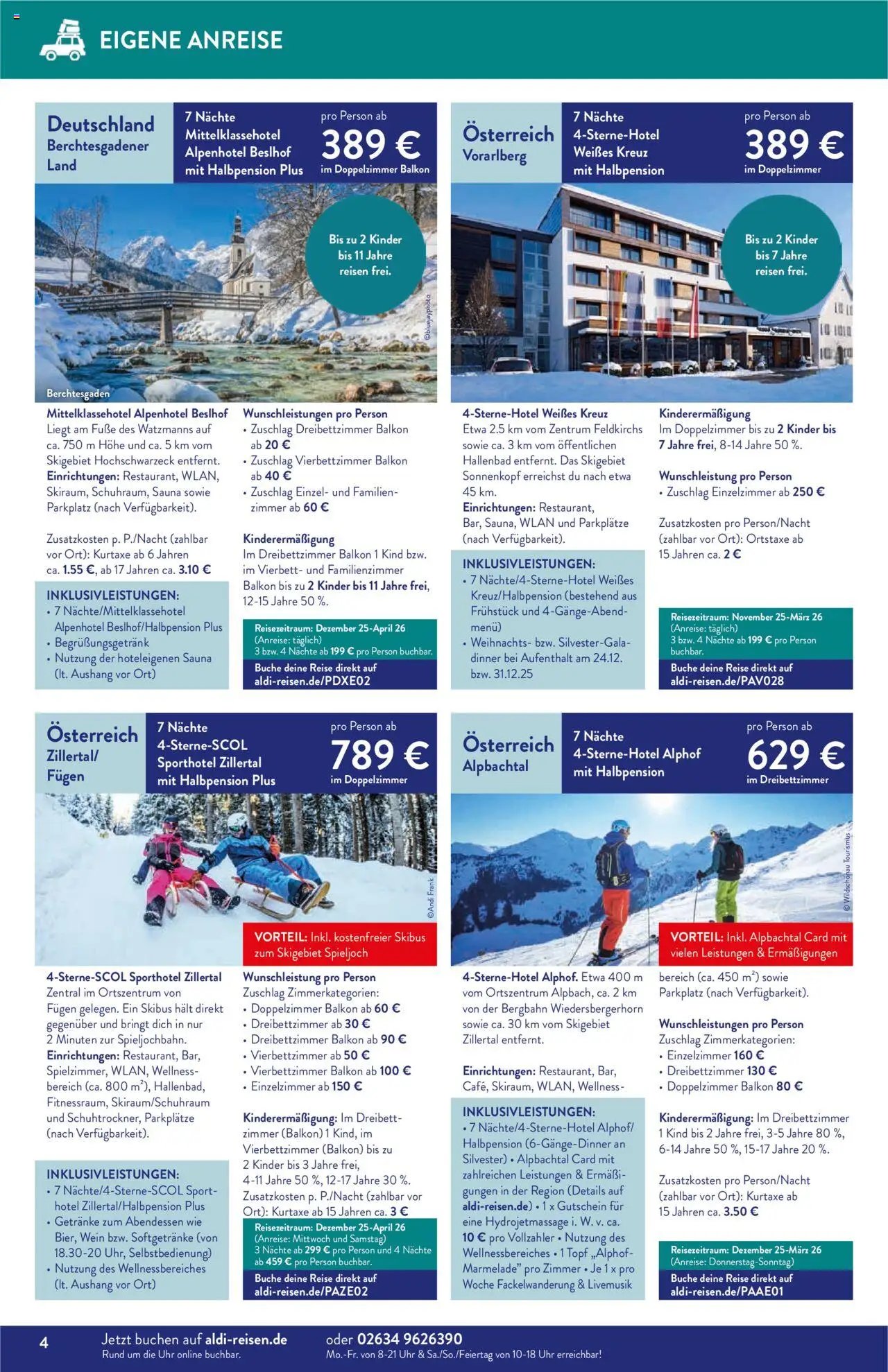 Aldi Reisen prospekt seit 01.09.2025 Reise-Highlights (2025-09-01 - 2025-09-30)