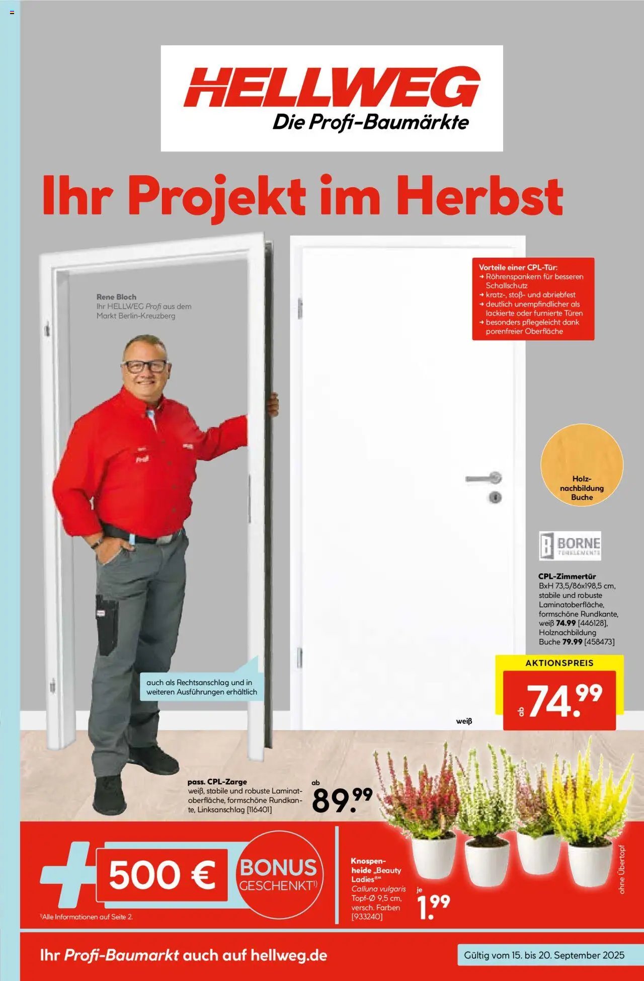 Hellweg prospekt seit 15.09.2025 Prospekt