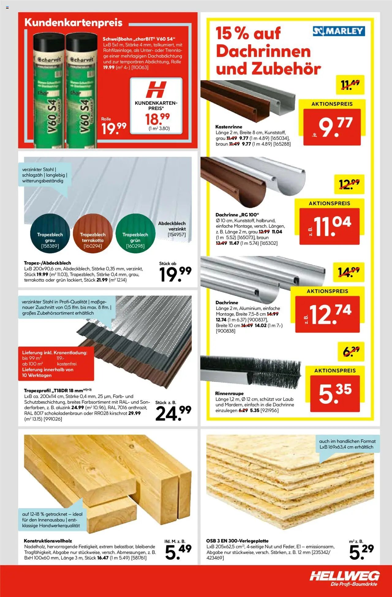 Hellweg prospekt seit 15.09.2025 Prospekt (2025-09-15 - 2025-09-20)