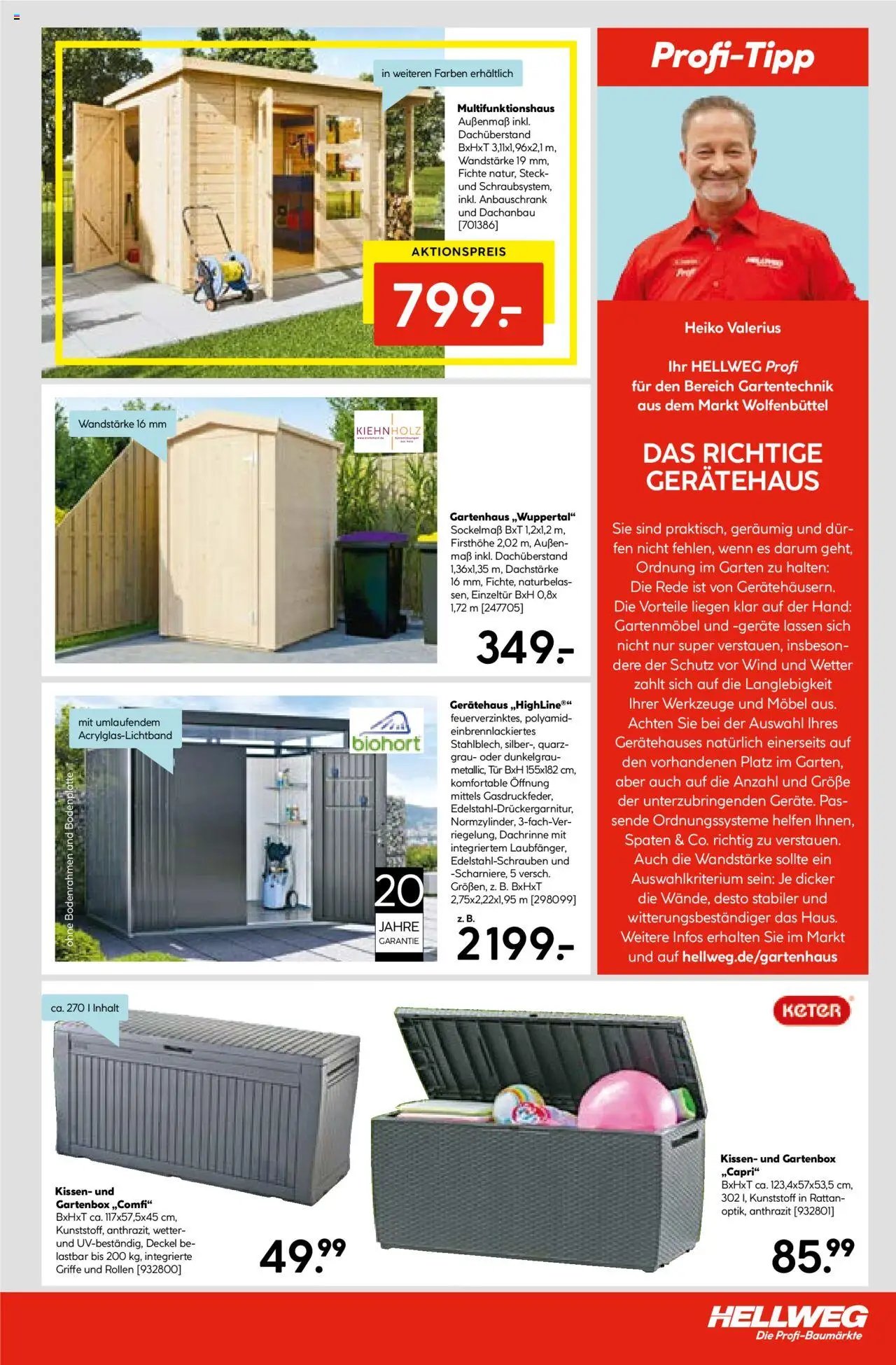 Hellweg prospekt seit 15.09.2025 Prospekt (2025-09-15 - 2025-09-20)